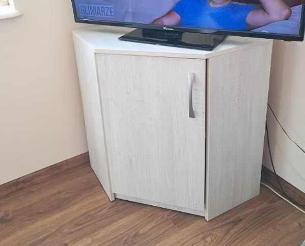 Komoda, szafka narożna, regał narożny 2 szt. z drzwiami i szufladami
