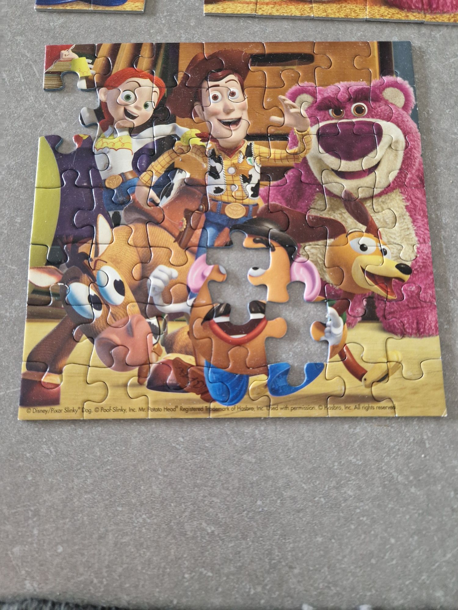 Puzzle Toy story 4 szt.