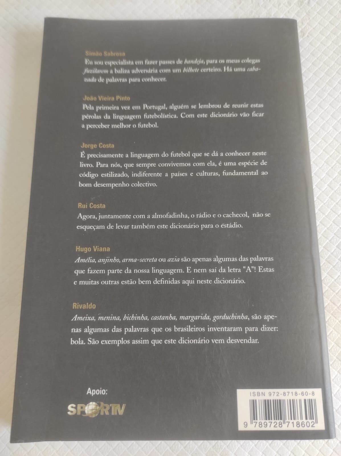 Dicionário do futebol - Manual do adepto