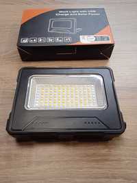 Przenośny Reflektor Akumulatorowy Lampa LED