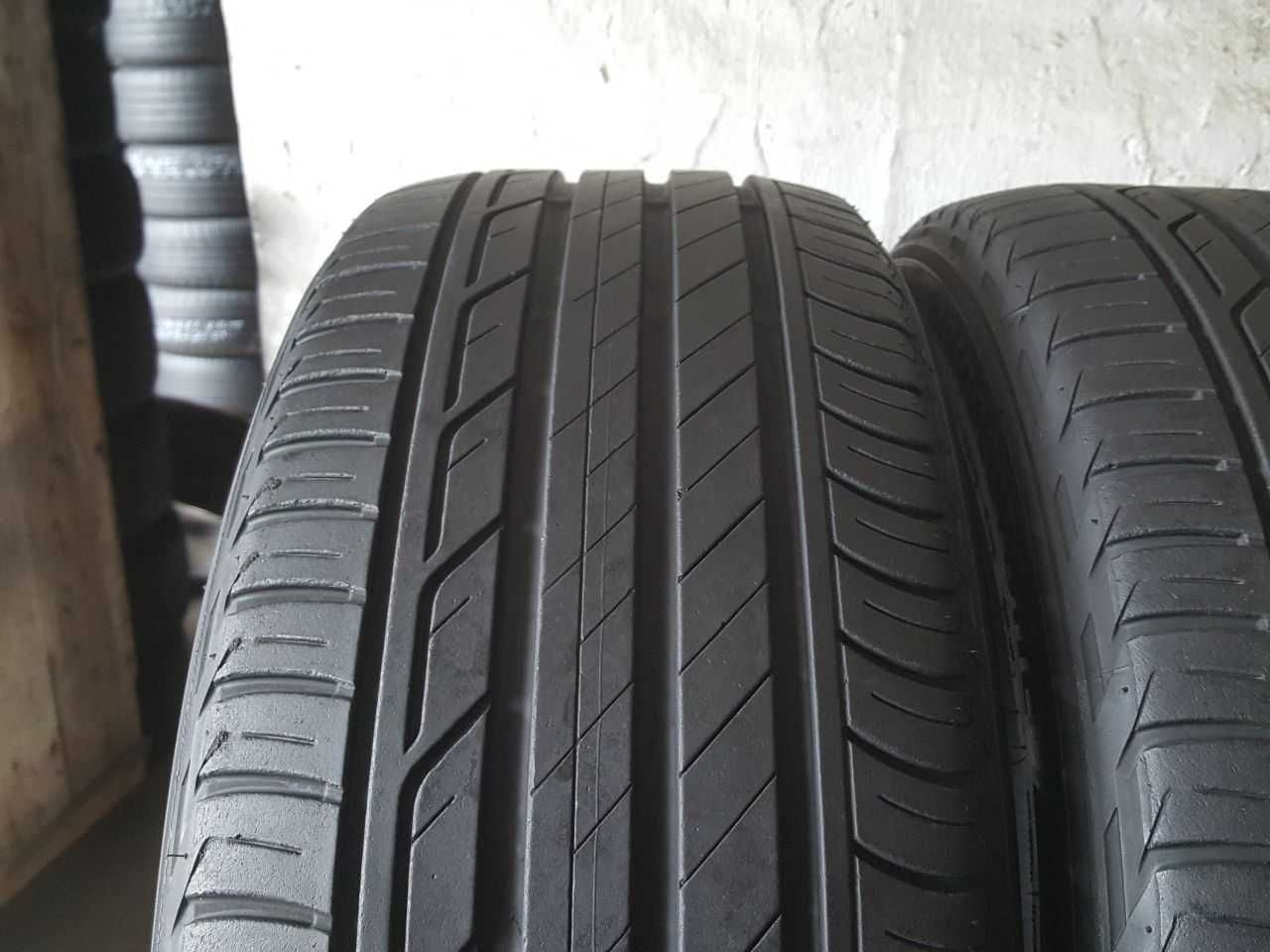 Dwie Opony letnie 215/50R18 6,2mm 2017r Bridgestone Turanza T001