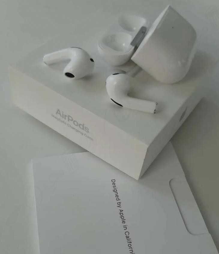 Бездротові навушники AirPods 3 Lux якості!! + Чохол у Подарунок