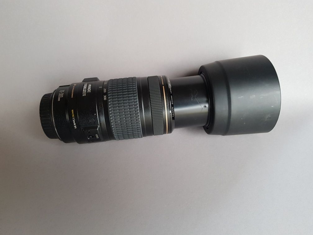 Canon, obiektyw, 70-300 mm 1:4-5,6 is USM