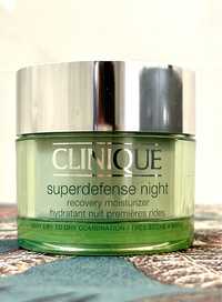 Clinique Superdefense Night krem nawilżający na noc 50ml