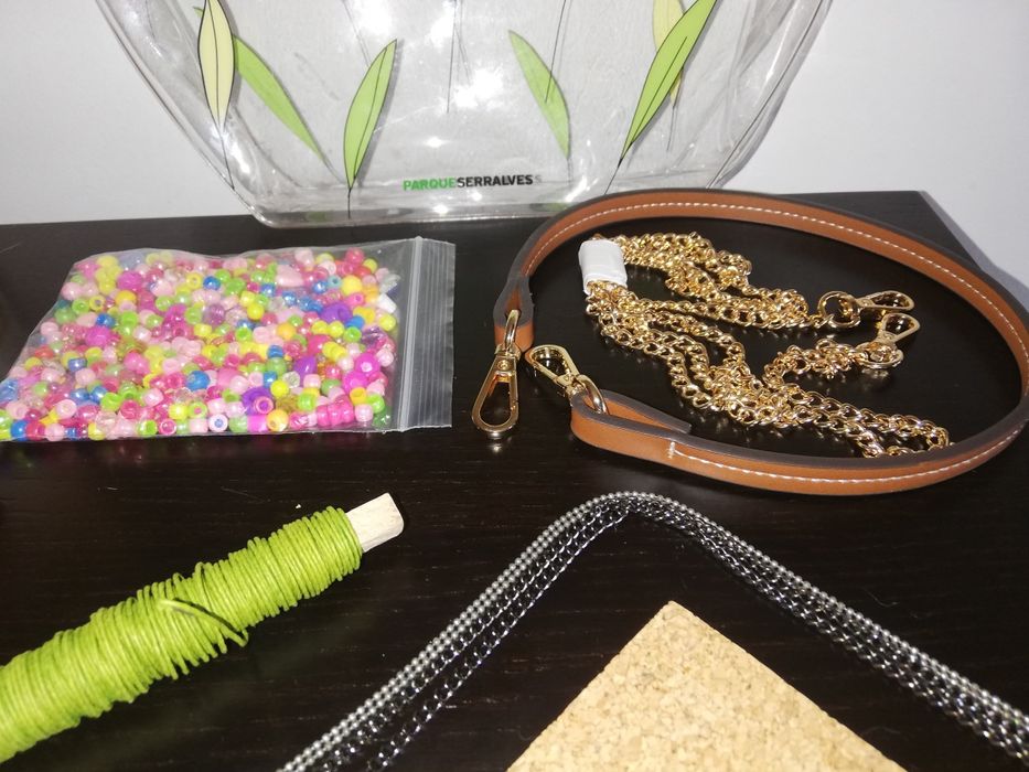 Retrosaria - fitas cetim arame cortiça