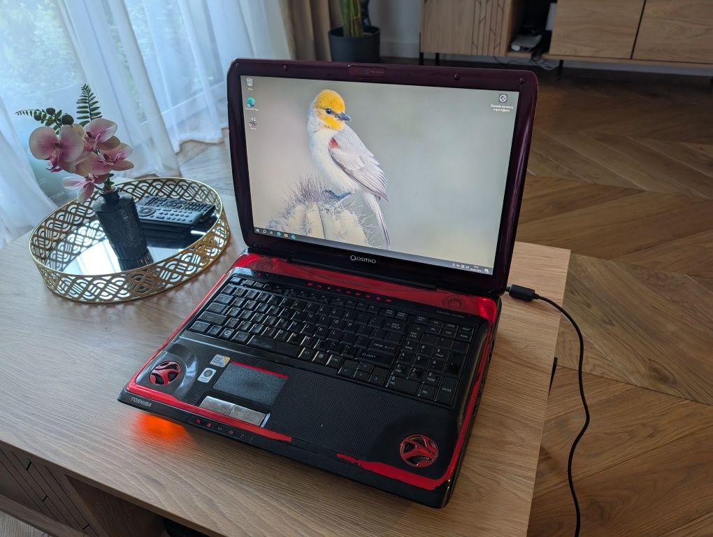 Laptop klasyk z duszą Toshiba Qosmio X305 gamingowa potęga swojej ery