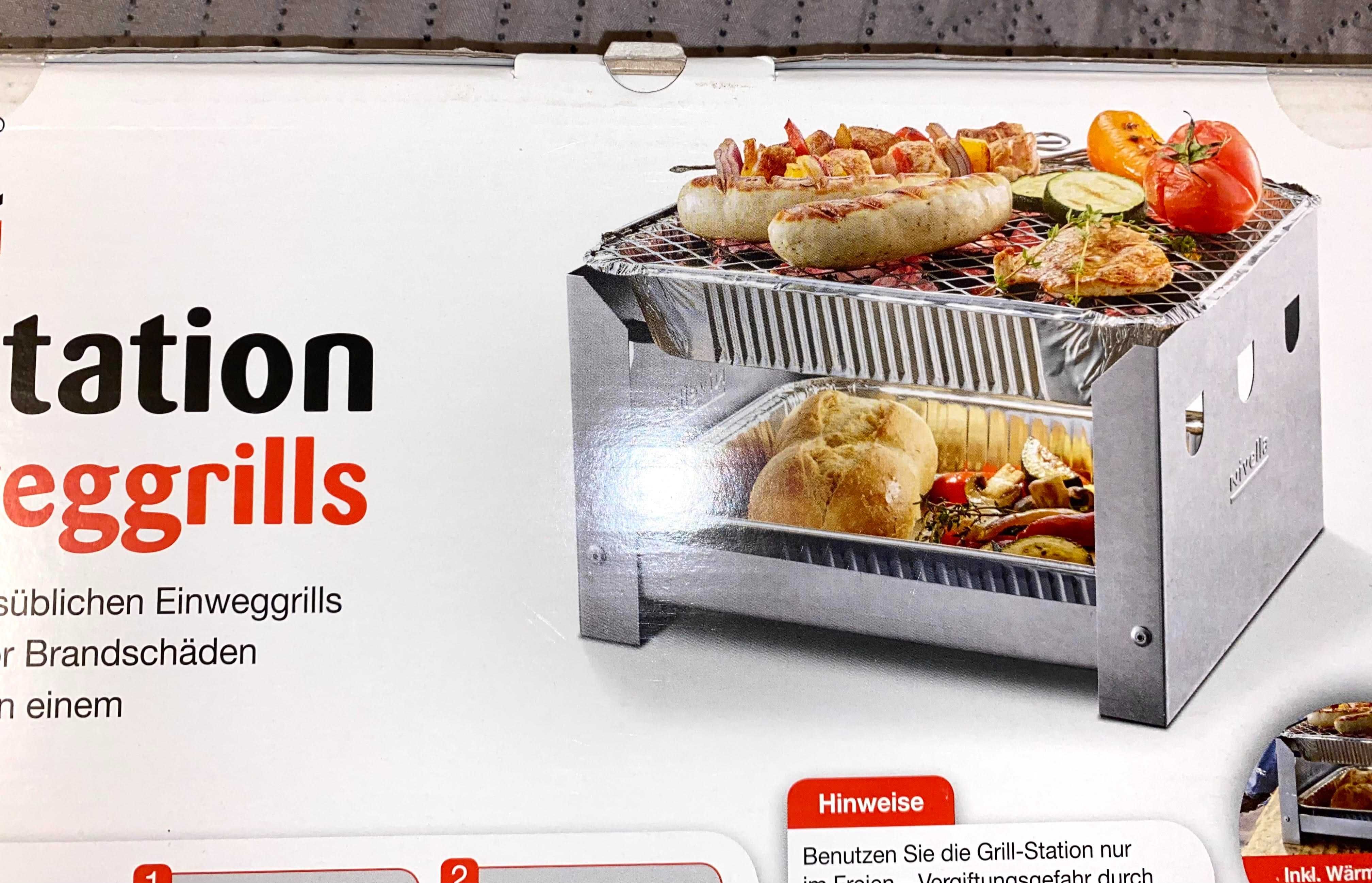 GRILL-Stacja grilowa Nivella -do grilli -metalowa