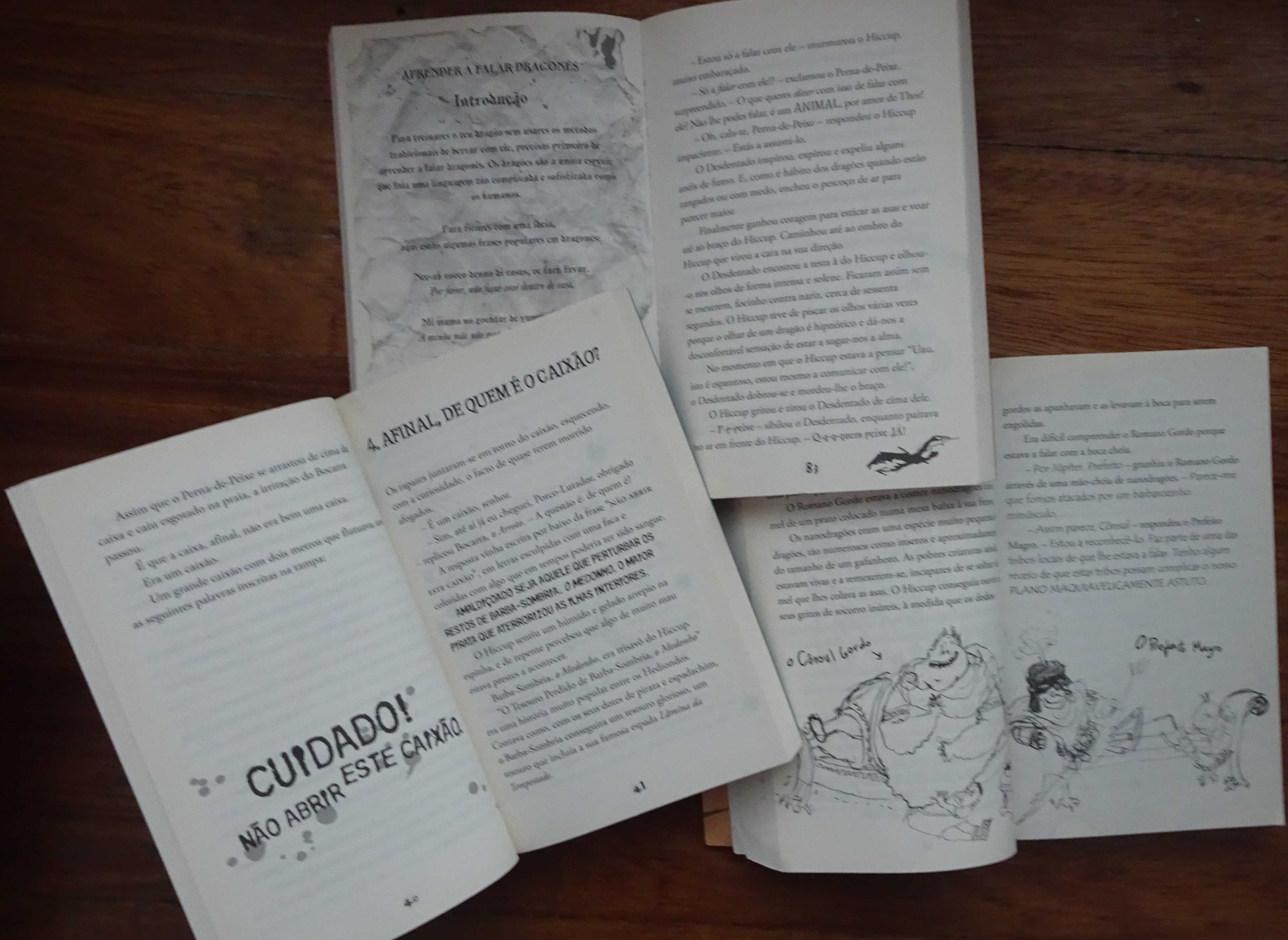 Como Treinares O Teu Dragão (Os 3 Volumes Completo) de Cressida Cowell