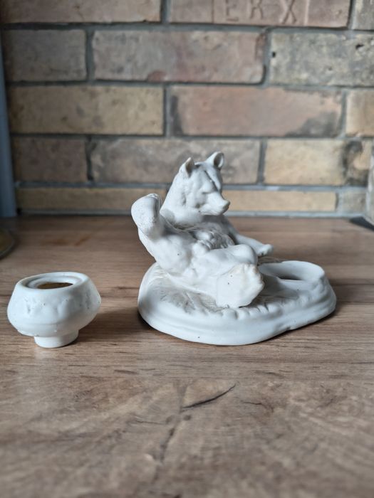 Статуетка фарфорова ведмідь довоєнна