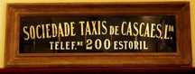 Publicitario transportes muito antigo