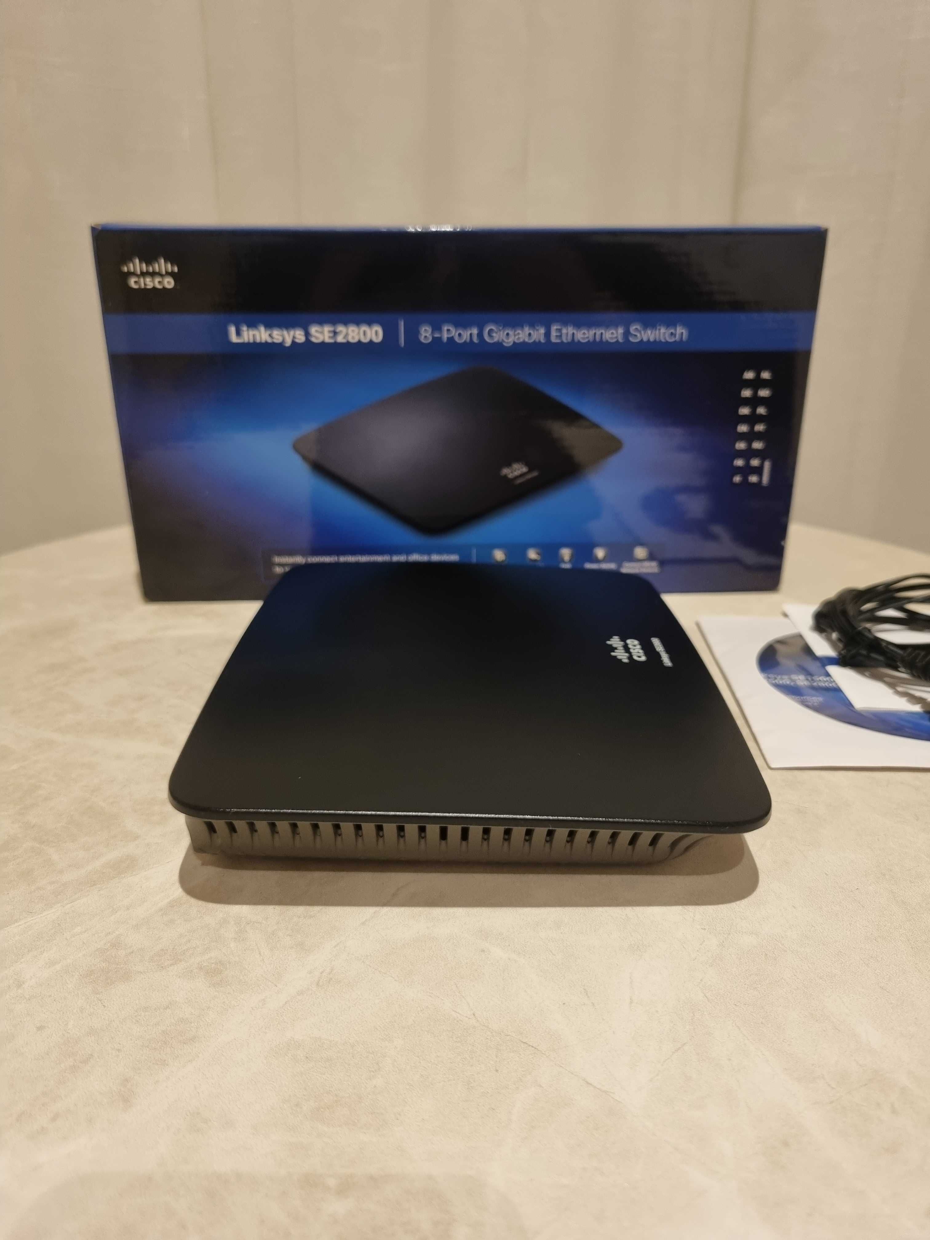 Switch Cisco Linksys SE2800-EU 8-Port Gigabit Ethernet Switch