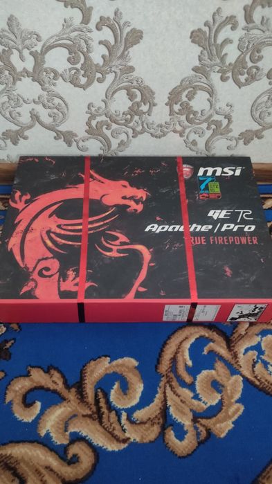 Ігровий ноутбук MSI GE72 7RE i7 7700hg 1050ti