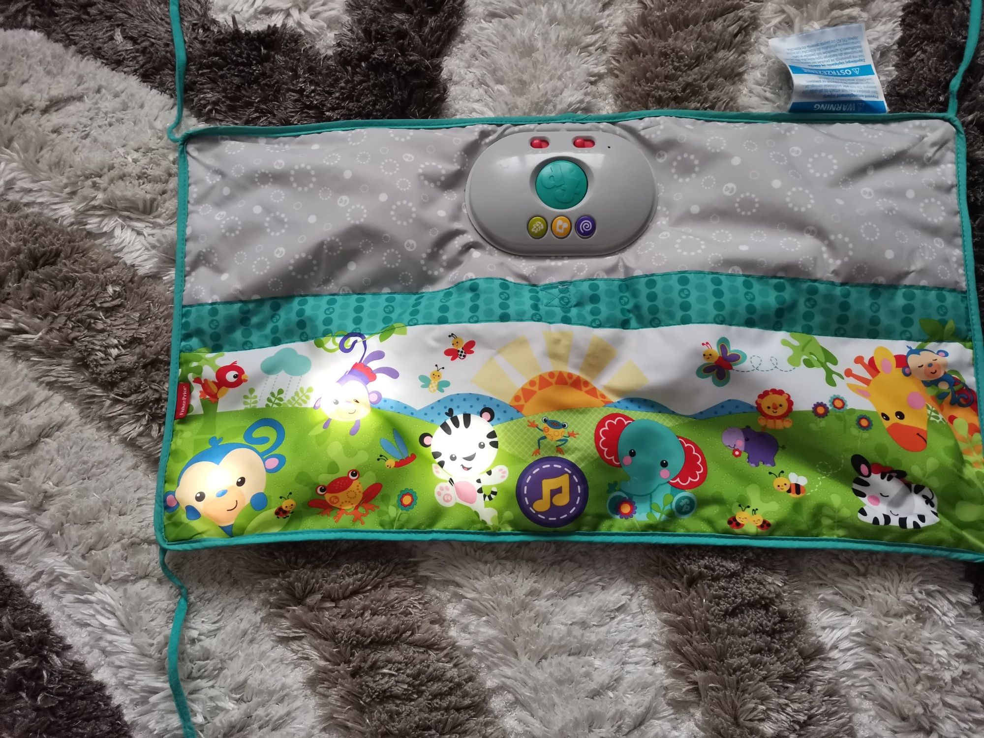 Fisher Price świecąca mata do łóżeczka, wózka