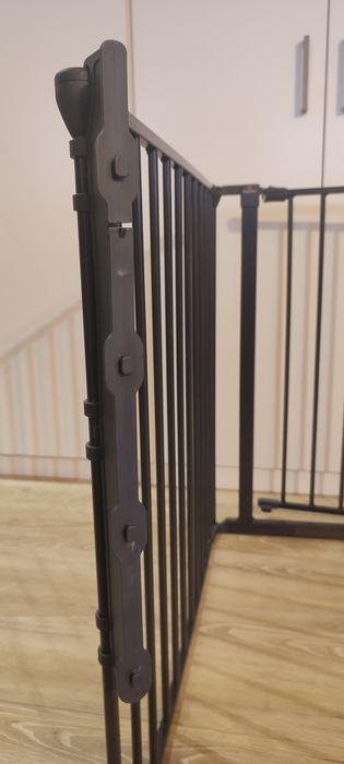 Bramka zabezpieczająca dla dzieci Baby Dan Flex L antracyt duża 3 x 72