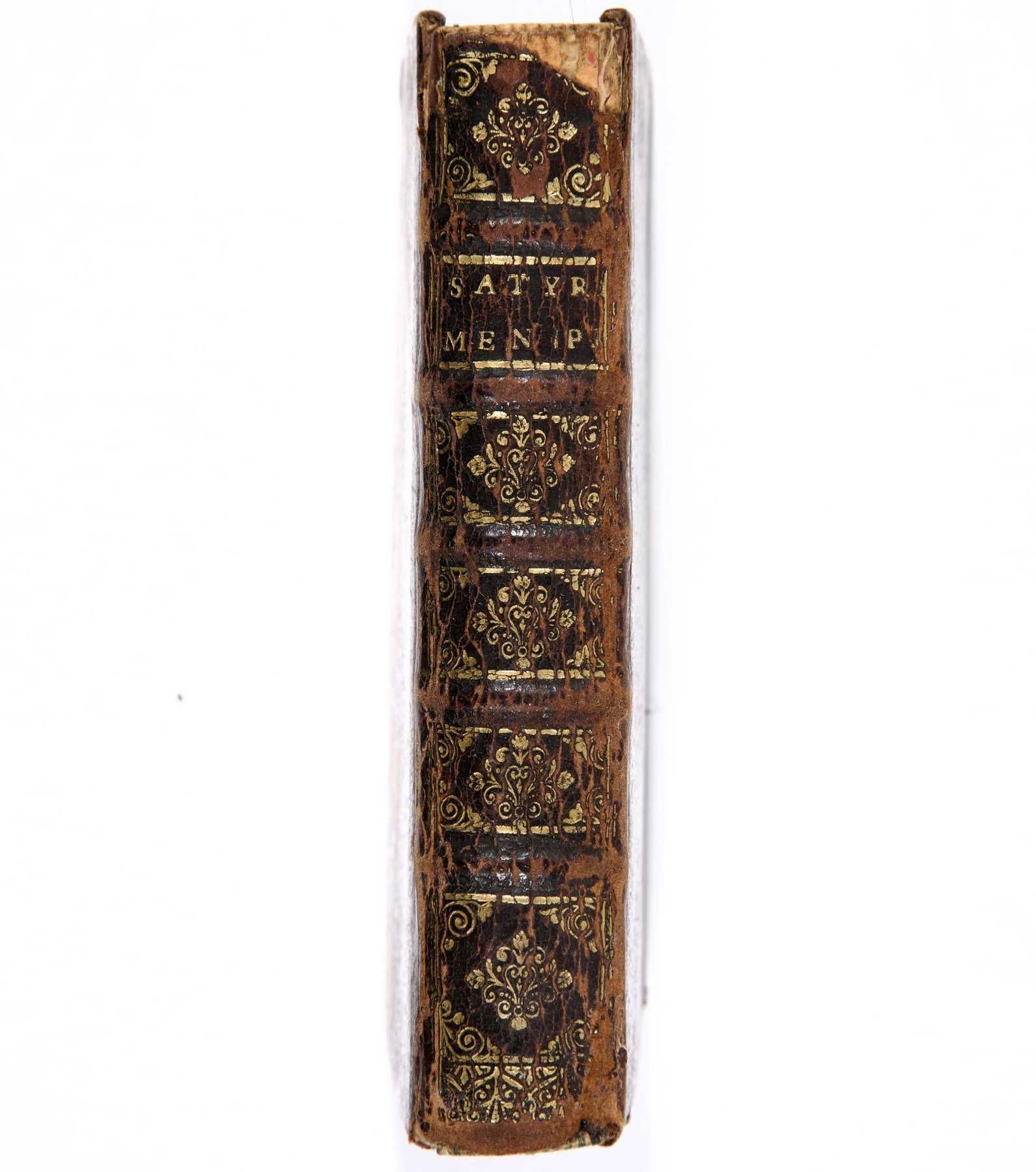 Importante obra literária satírica do Renascimento Francês. 1677.