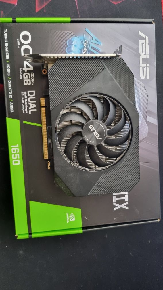 Nvidia gtx 1650 4 GB OC Edition ASUS