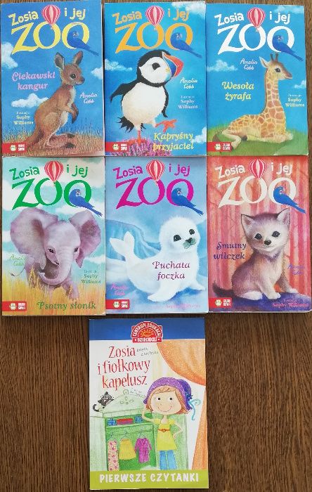 Zwierzęta zwierzątka 16 książek książki dla dziecka dzieci GRATIS SOWA