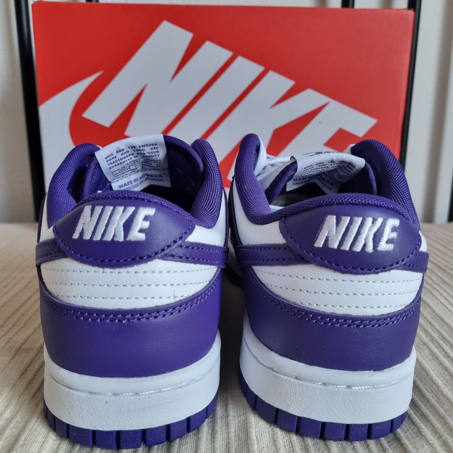 Nike Dunk Low "Court Purple" - Tamanho 42