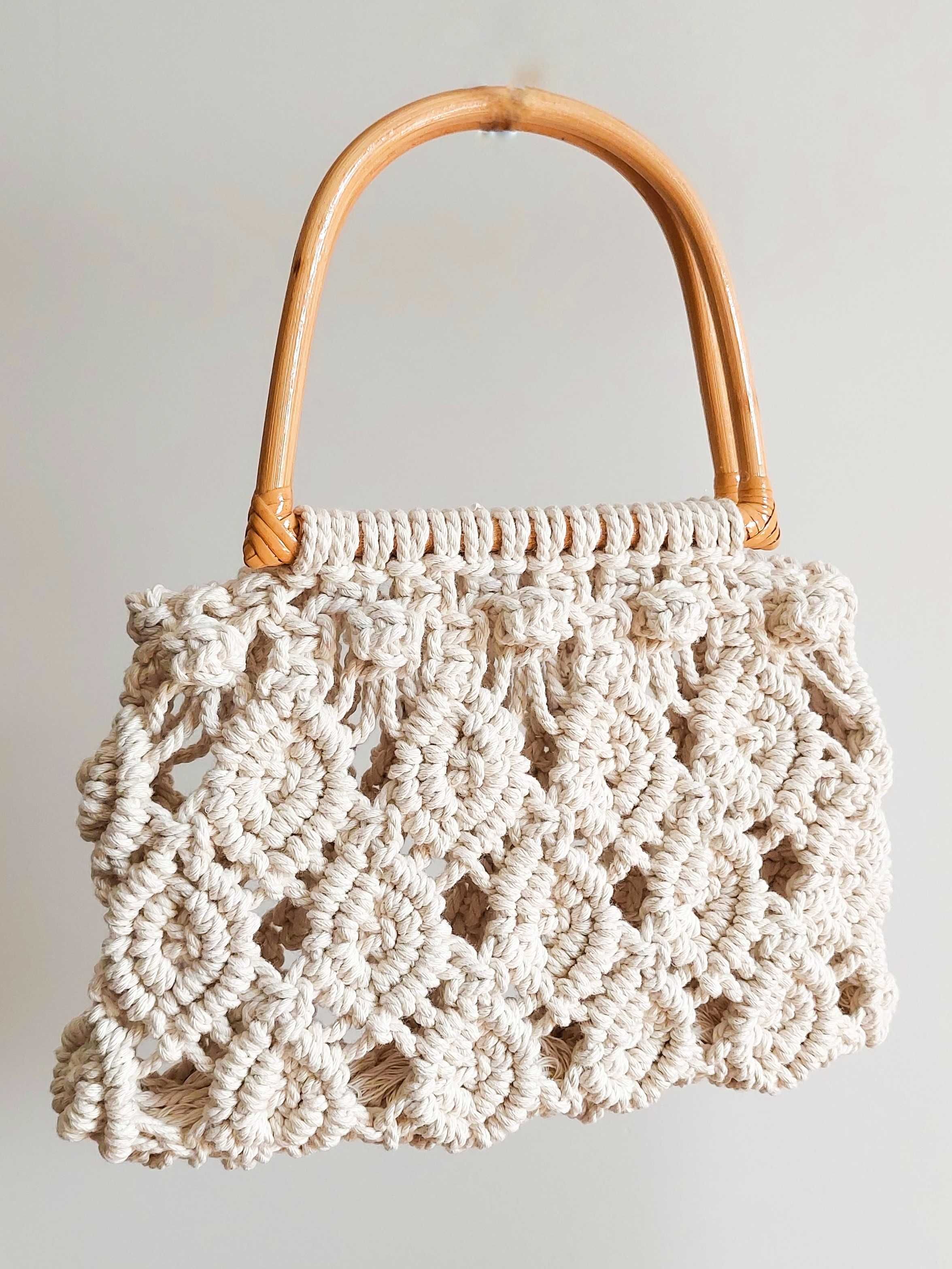 Bolsa Anaga em macramé | NOVO