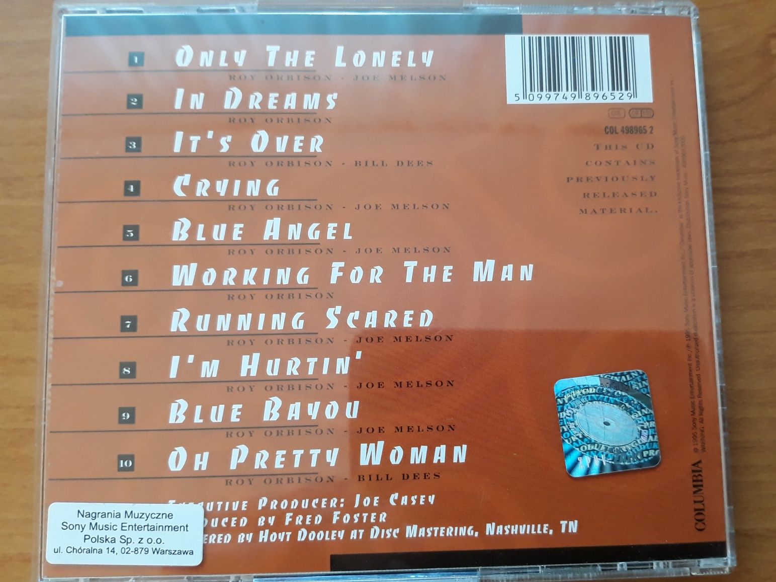 cd Roy Orbison super hits