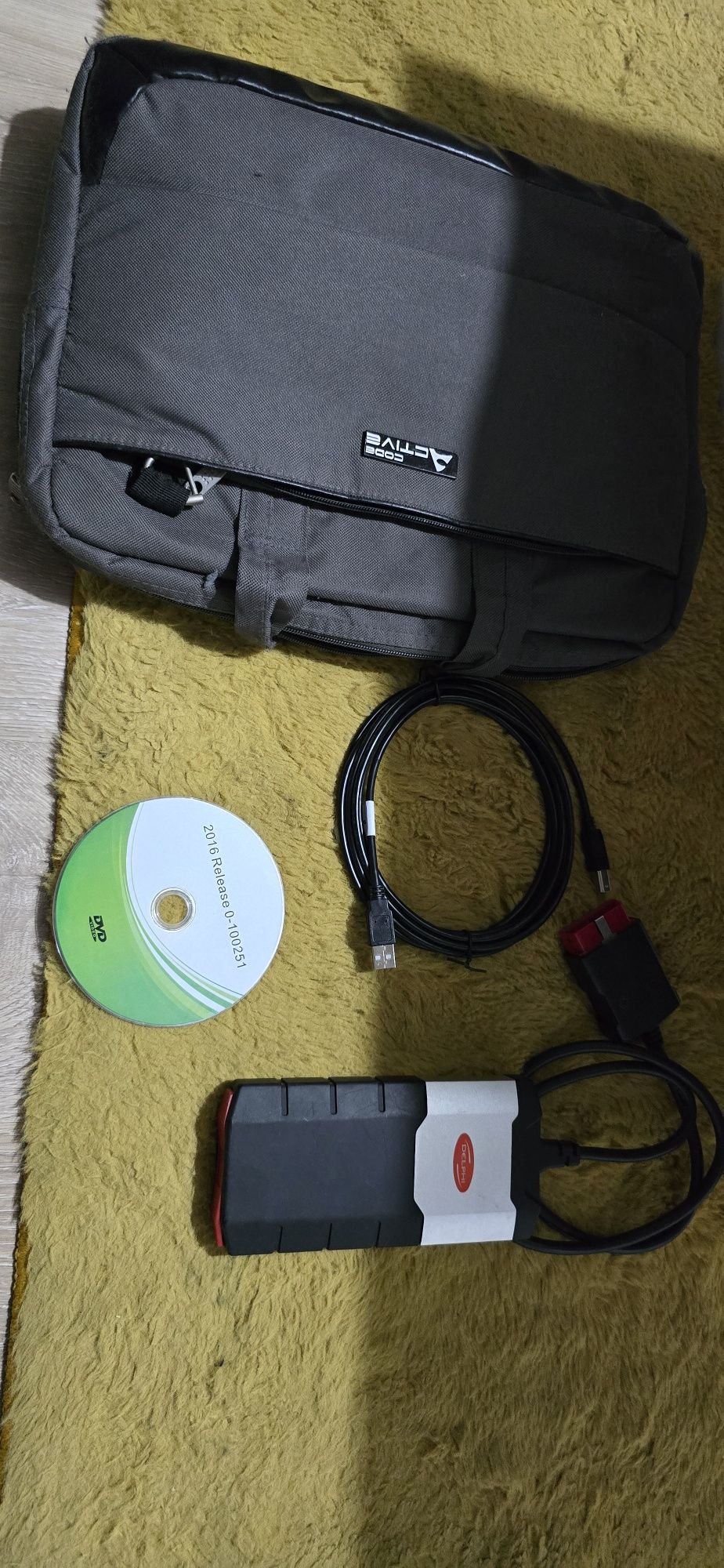 Laptop dell+komputer diagnostyczny Delphi