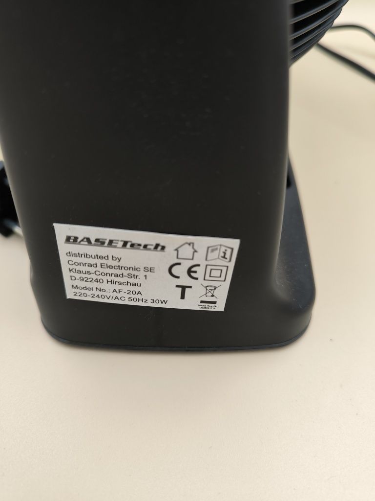 Wentylator stołowy Basetech AF-20A