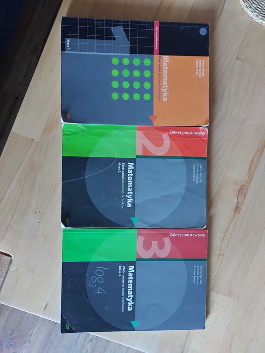 Matematyka zbiór zadań dla liceów i techników,  klasa, 1,2,3