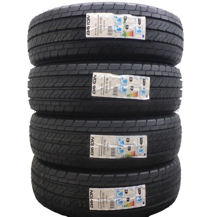 215/65/16C Dayton 215/65R16C 109/107R Lato 2018 Jak Nowe Nieużywane
