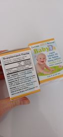 Krople z witaminą D3 dla niemowląt California Gold Nutrition