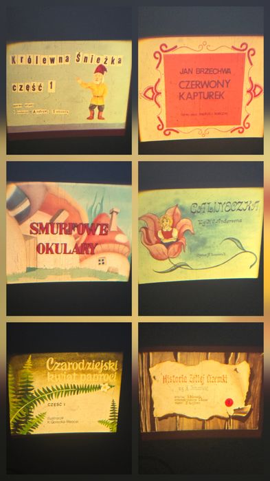 18 unikatowych bajek na rzutnik ANIA JOTA