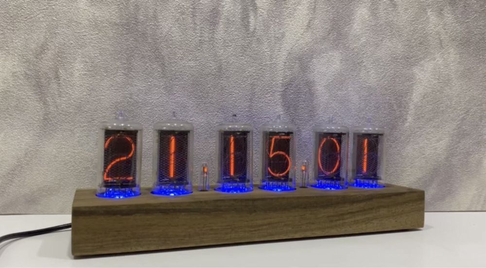 Nixie clock, ламповые часы, ламповий годинник на 6 Z5660M