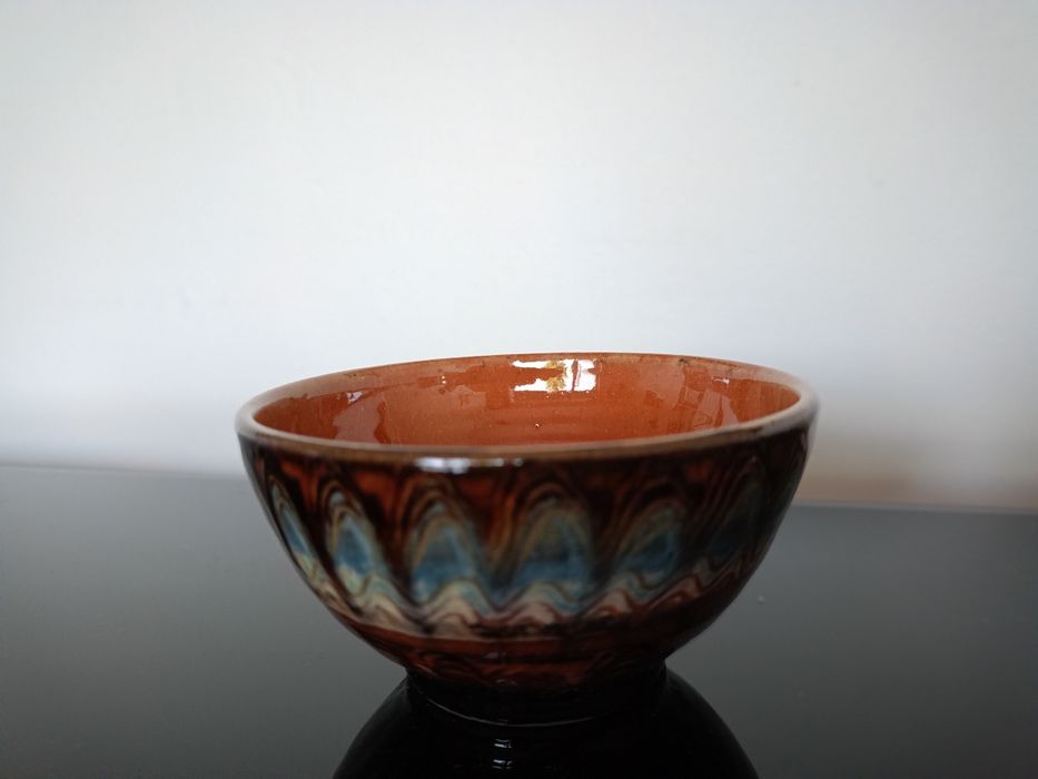 Miski ceramiczne, rękodzieło, zestaw 4 misek