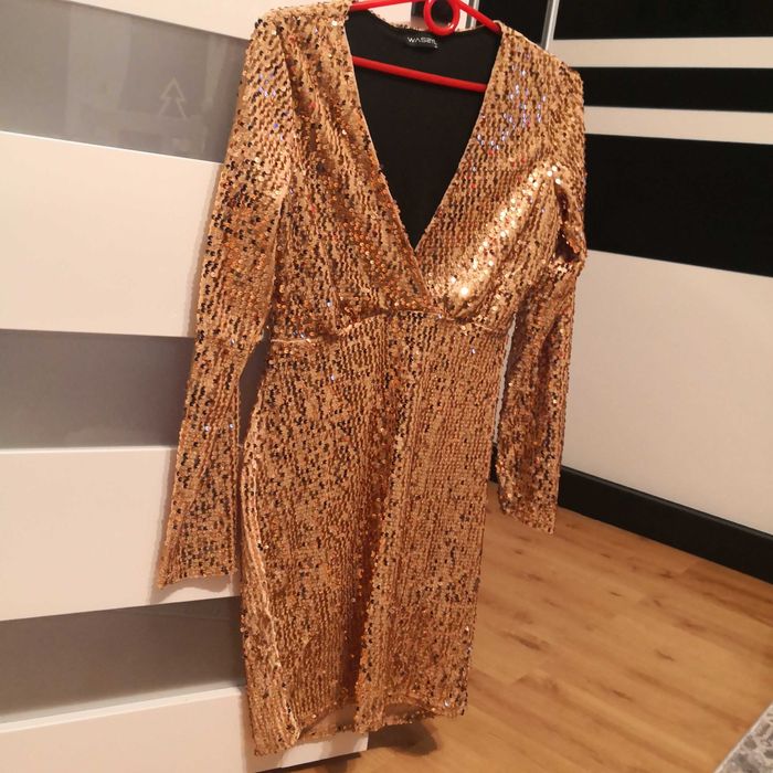 Nowa Sukienka karnawałowa Sylwestrowa rozmiar M