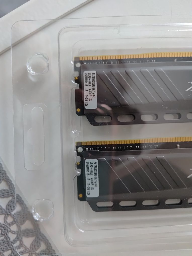 Pamięć RAM Ballistix by Micron 16GB (2xGB) 2666Mhz DDR4