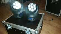LED Briteq Tornado 7 ruchoma głowa