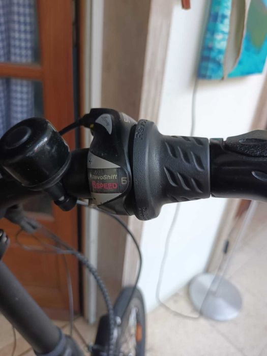 Bicicleta Elétrica Dobrável wayscrall preta