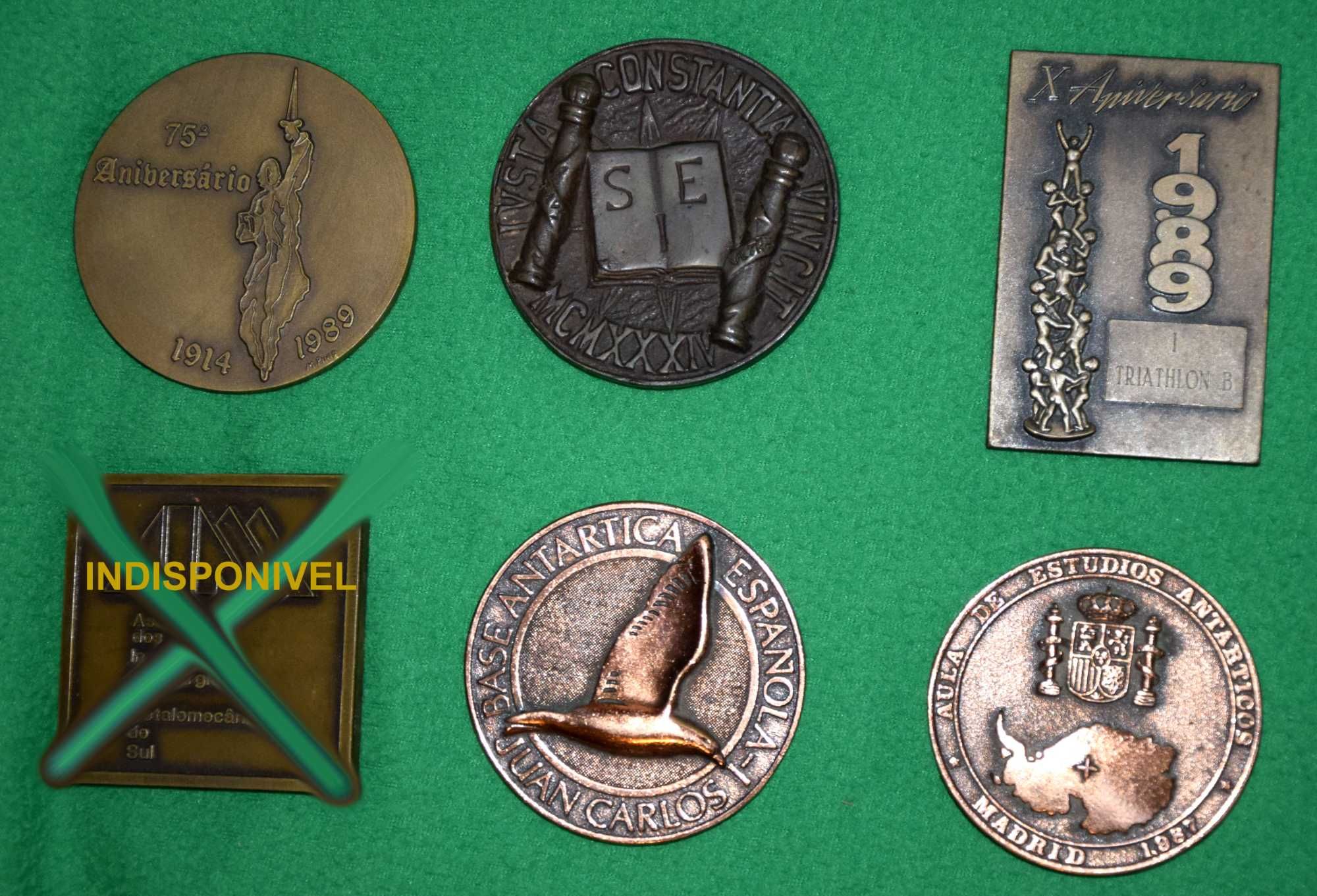 Medalhas comemorativas varias