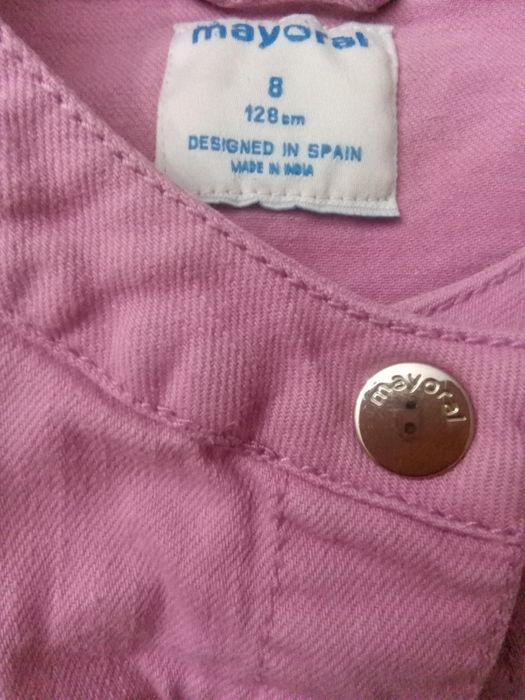 Casaco de ganga menina