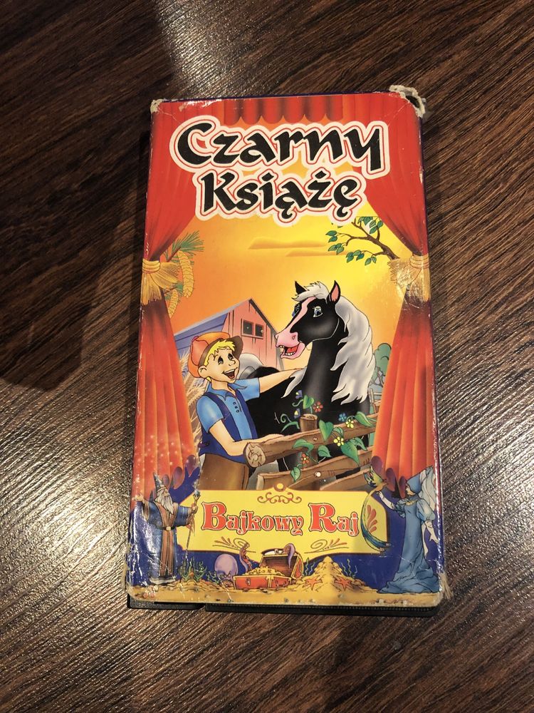 Czarny książe bajka vhs