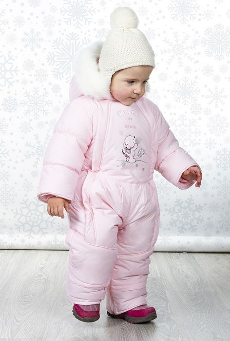Зимний комбинезон на девочку Goldy , комбинезон - трансформер на девоч
