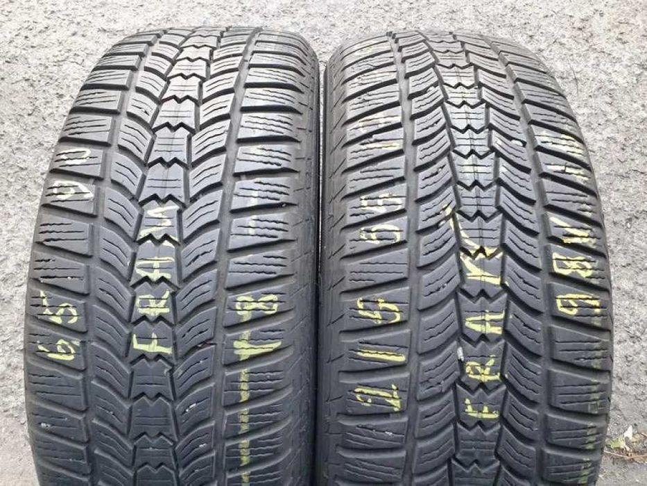 215/55 R17 98V Sava EskimoHp2 зима 2штуки протектор 6.5-7мм