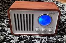 Radio Denver TR-37 FM Retro Design - Brązowy