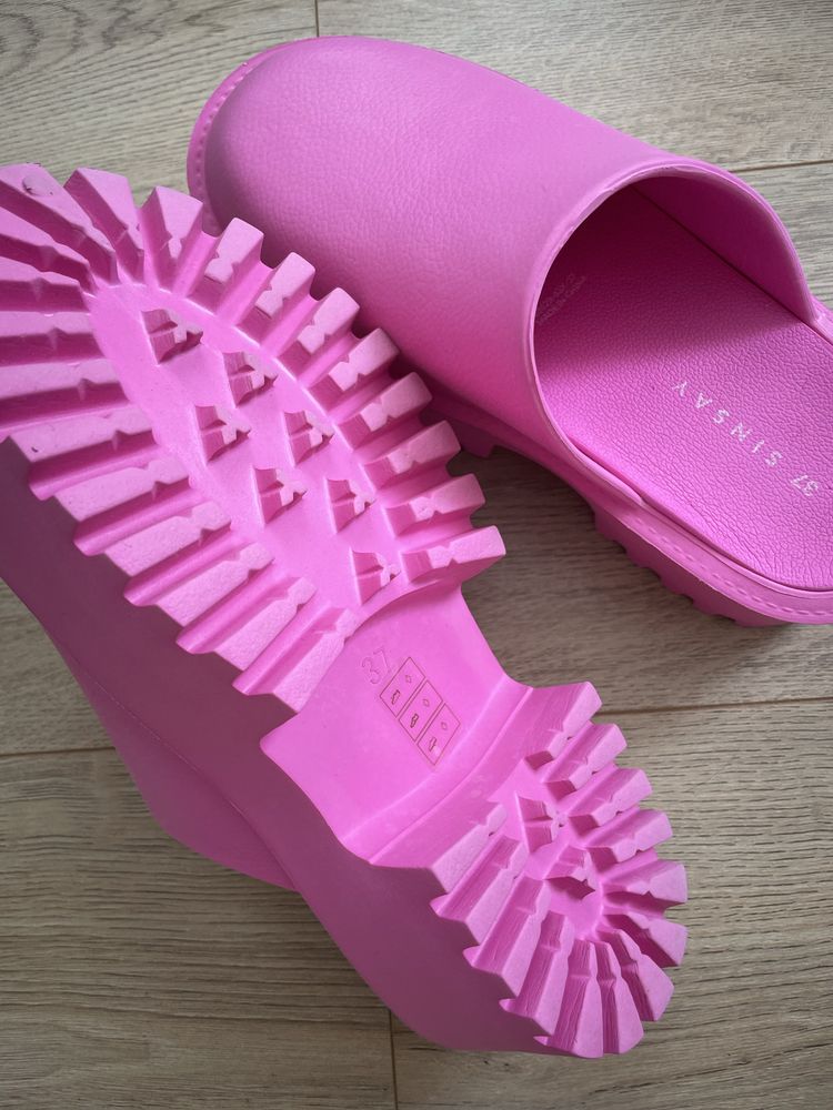 Сабо,мюлі,клоги crocs рожеві 37 розмір