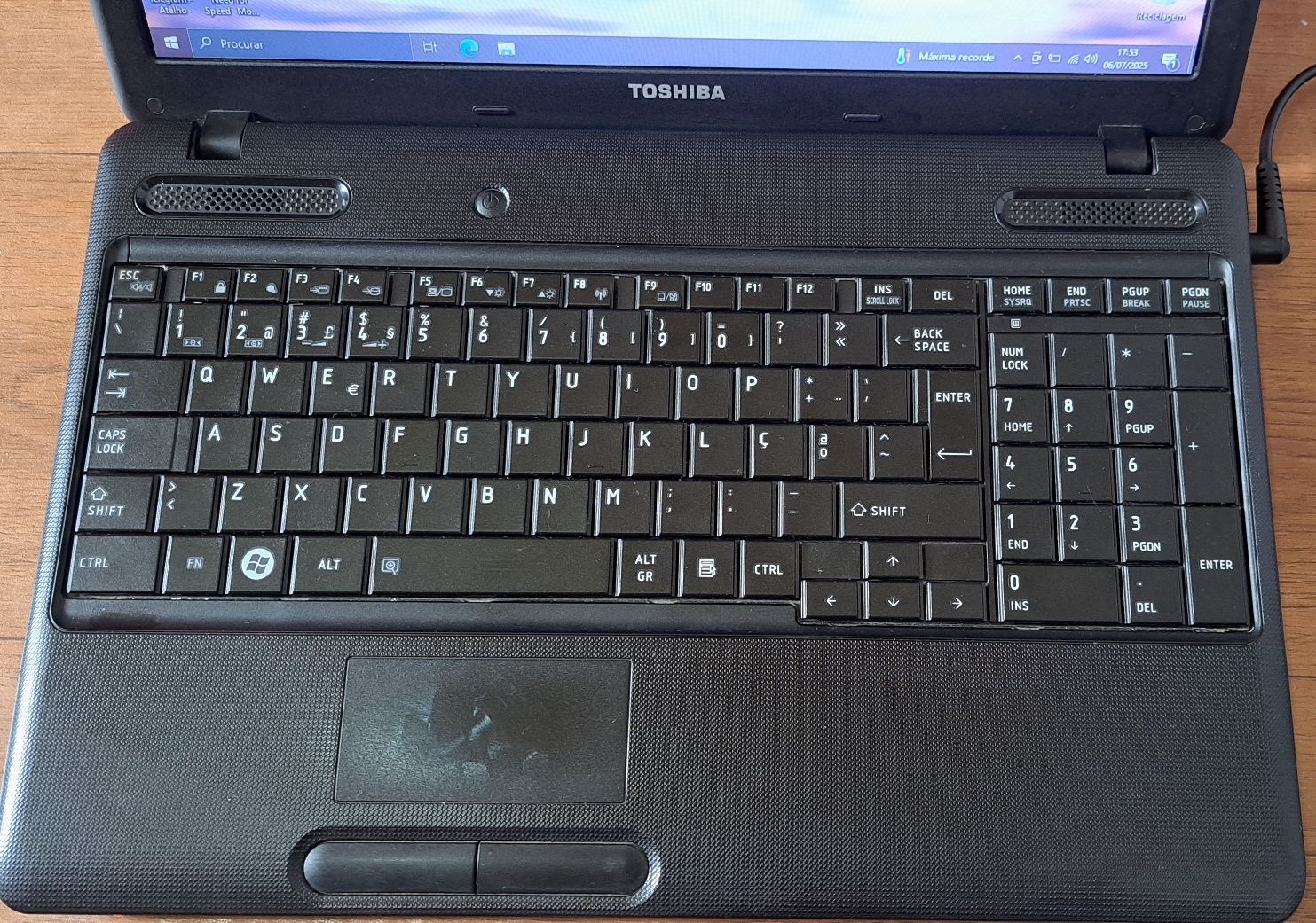 Portátil Toshiba
