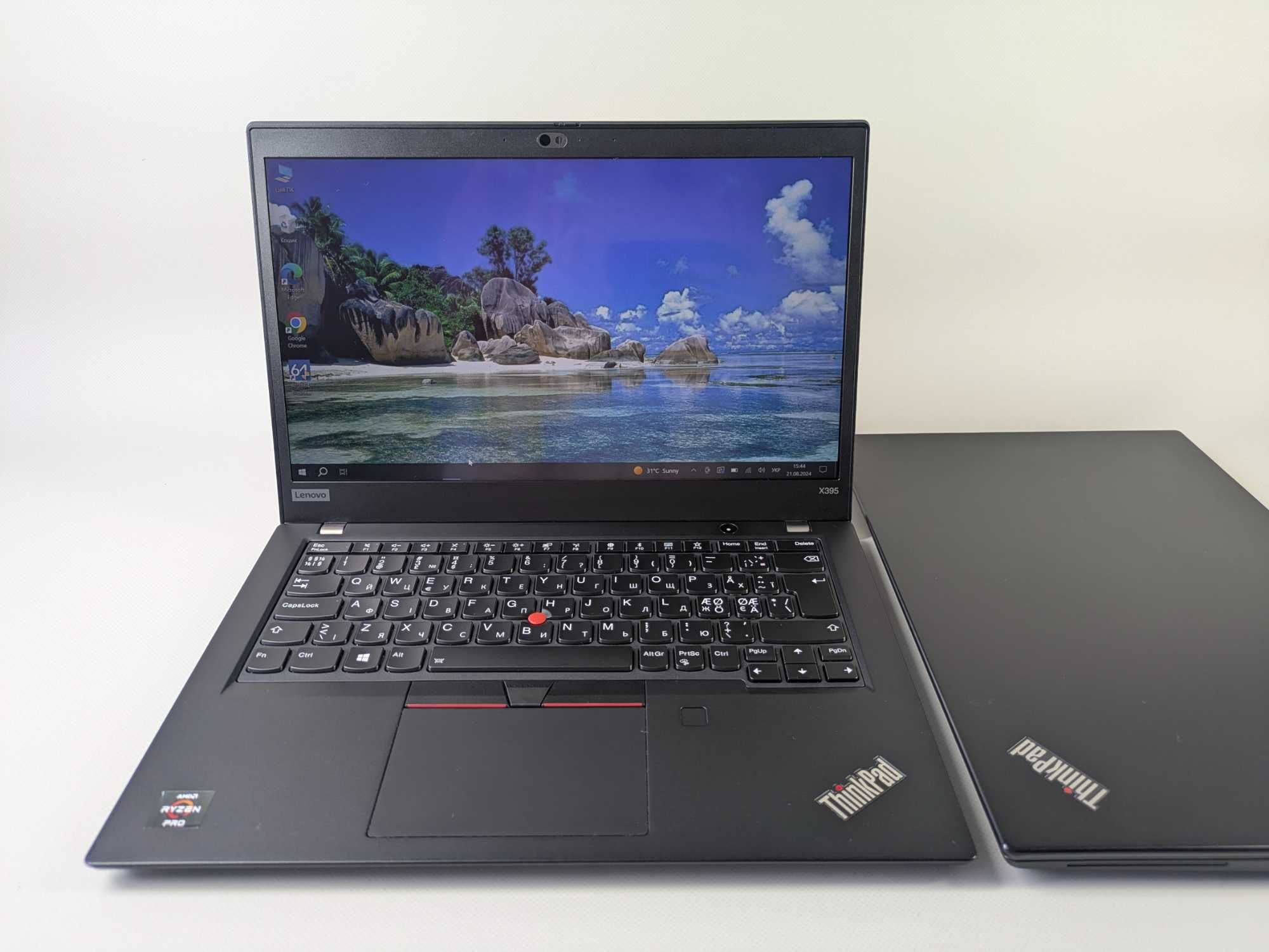 Сенсорний ноутбук Lenovo ThinkPad X395 AMDRyzen 3 PRO 3300U/16gb/256gb