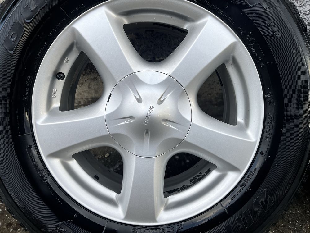 Alu felgi 17 isuzu d-max z oponami