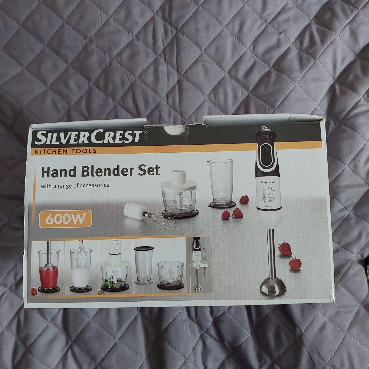 Blender Silver Crest Hand Blender Set