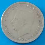 5 Pesetas de 1975 com *79* na estrela