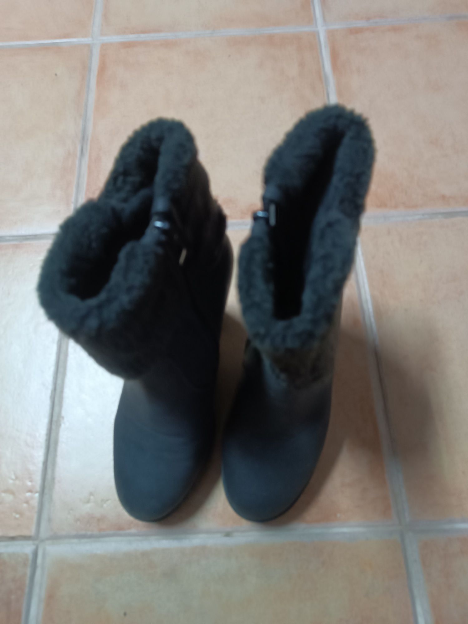 Bota cano alto quentinhas
