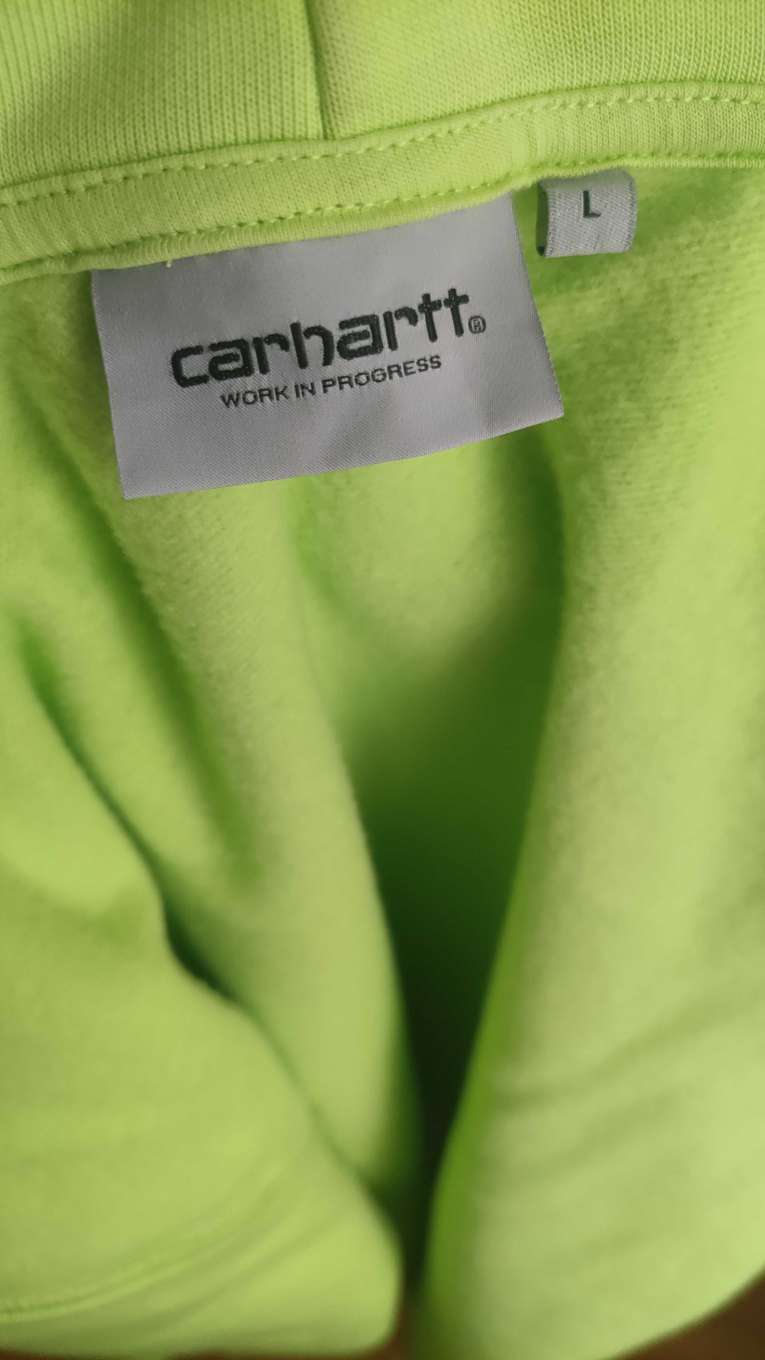 bluza Carhartt WIP kolor Limonkowy rozmiar L